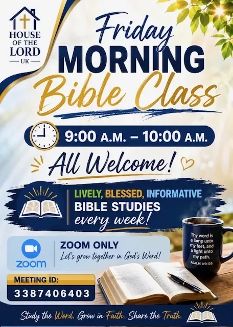 Friday Bible Class